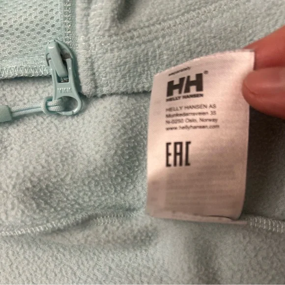 Helly Hansen Women's Daybreaker Fleece Jacket in Lagoon,  Size XL - Picture 11 of 13